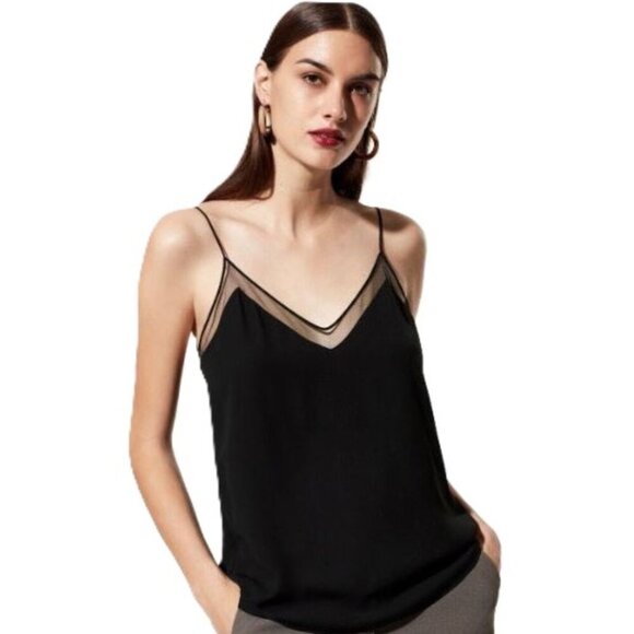 NWT Aritzia Babaton Galen Camisole in Lilac Fog, size medium - Picture 2 of 14